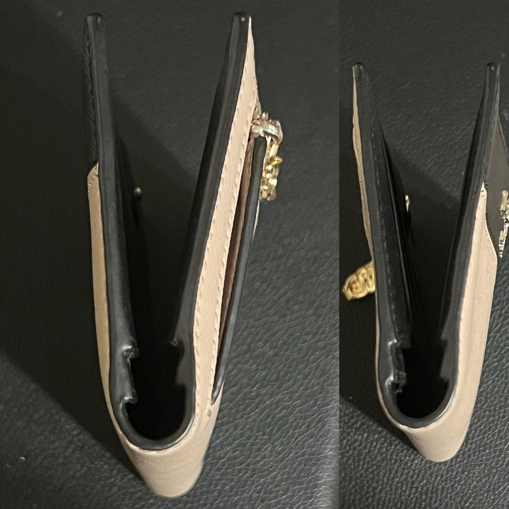 Kate Spade Black and Cream Wallet - Picture 8 of 14